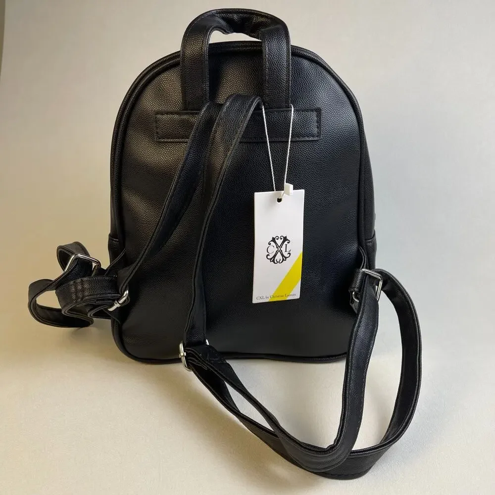 CXL Christian Lacroix Pine Caviar Backpack Black NWT